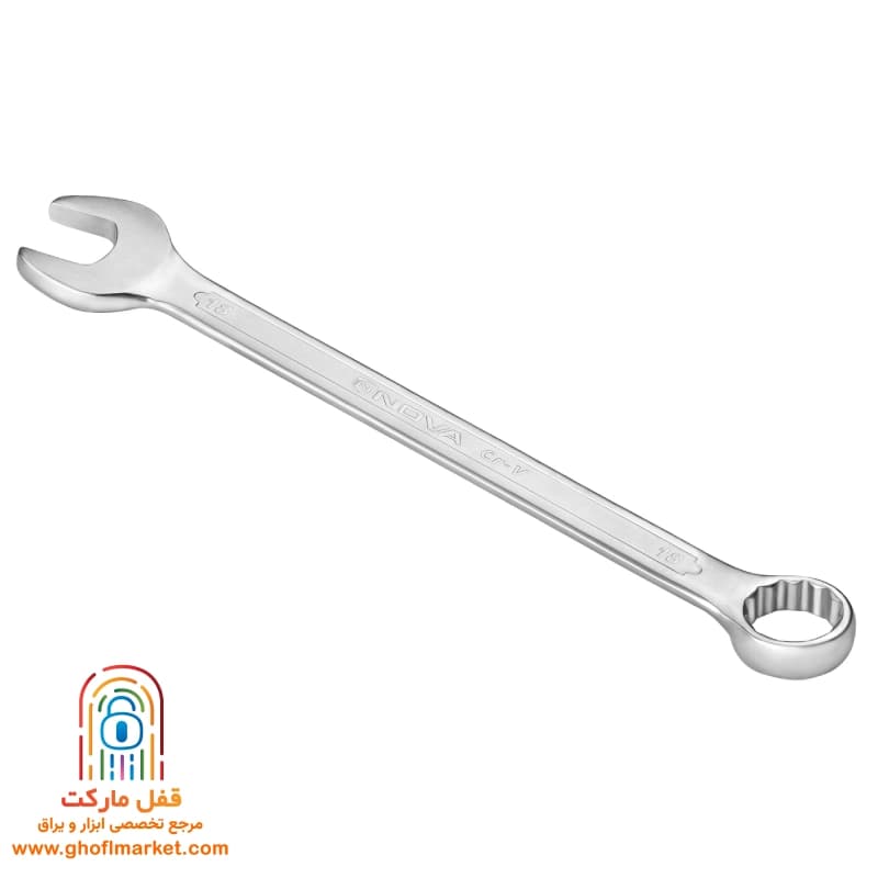 آچار یکسر تخت یکسر رینگی سایز 18 نووا مدل NTS-1029