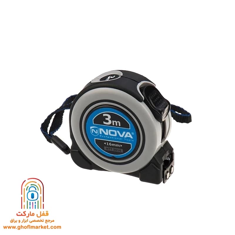 متر روکشدار 3 متری نووا مدل NTT-3016 — تصویر ۳