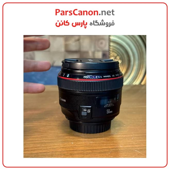لنز دست دوم کانن Canon EF 50mm f/1.2L USM — تصویر ۴
