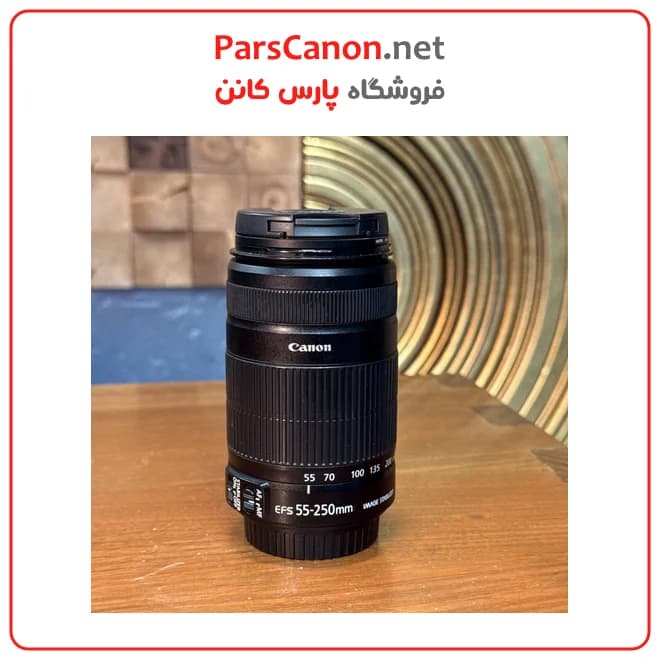 لنز دست دوم کانن Canon EF-S 55-250mm f/4-5.6 IS II