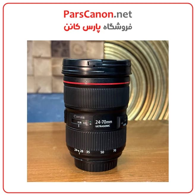 لنز دست دوم کانن Canon EF 24-70mm f/2.8L II USM — تصویر ۲