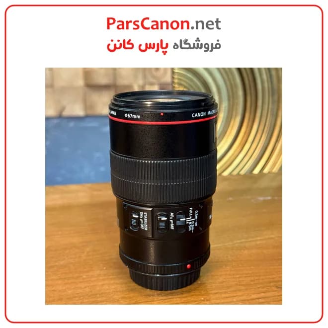 لنز دست دوم کانن Canon EF 100mm f/2.8L Macro IS USM — تصویر ۲