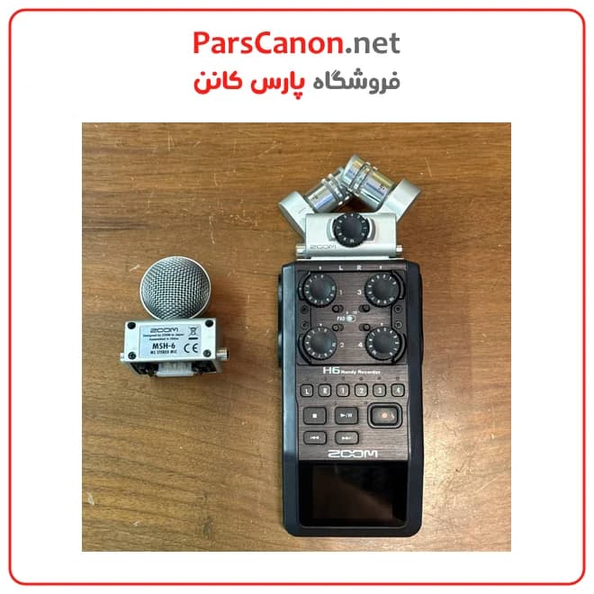 رکوردر دست دوم زوم Zoom H6 Handy Recorder