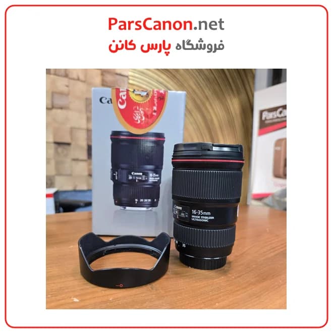 لنز دست دوم کانن Canon EF 16-35mm F4L IS USM