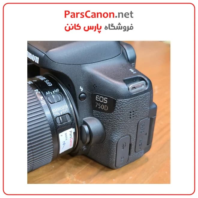 دوربین دست دوم کانن EOS 750D 18-55 — تصویر ۳