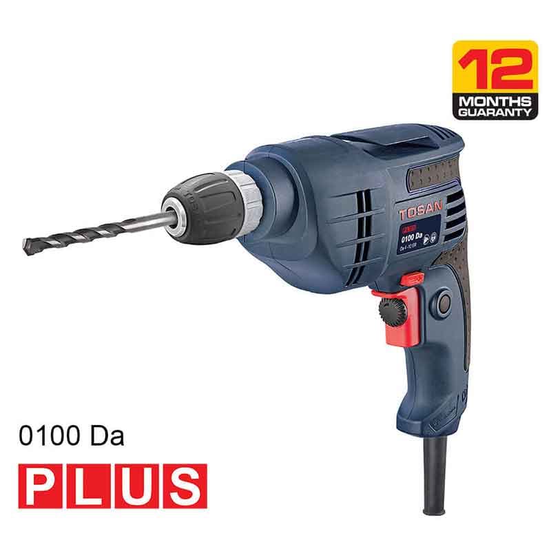 دریل ساده توسن پلاس مدل 0100DA \ Tosan Plus Drill 0100DA