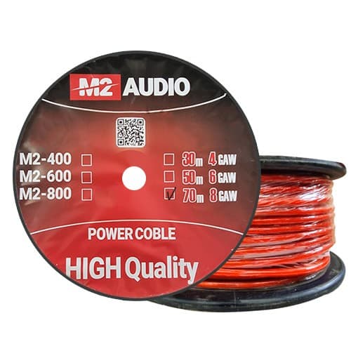 کابل برق 8 گیج M2 Audio — تصویر ۴