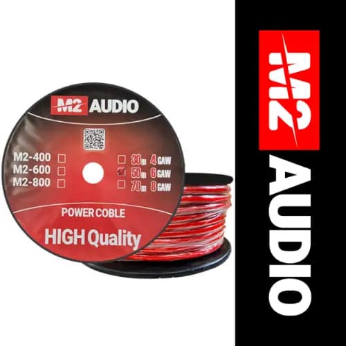 کابل برق 6 گیج M2 Audio
