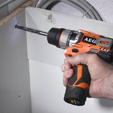 دریل چکشی شارژی 12 ولت لیتیوم آاگ مدل BSB12C2LI \ AEG 12 V 2-SPPED ULTRA COMPACT PERCUSSION DRILL – BSB12C2LI — تصویر ۵