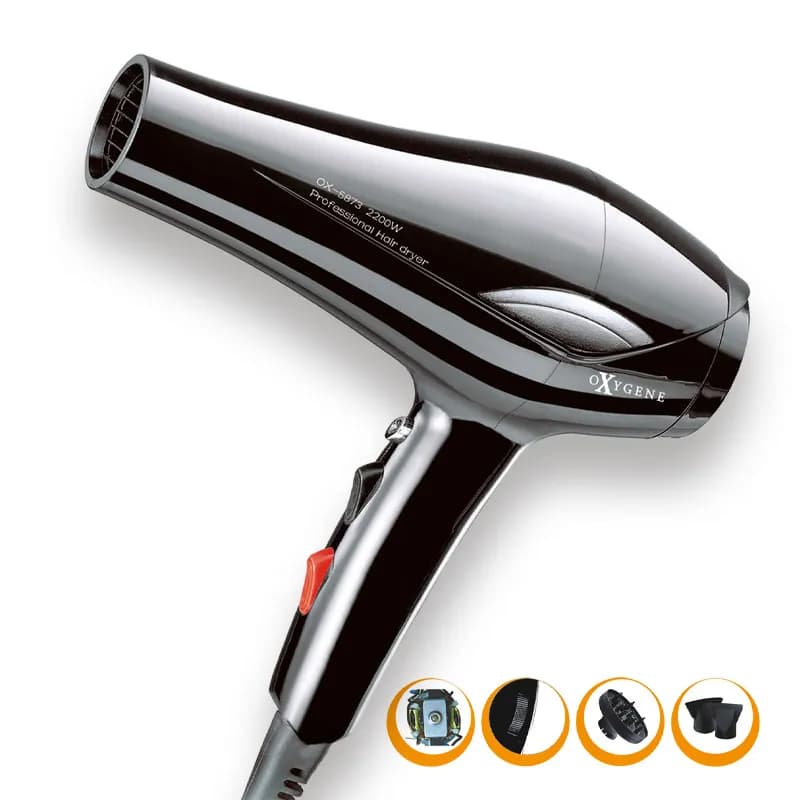 سشوار حرفه ای اکسیژن مدل 5873 {OXYGENE}