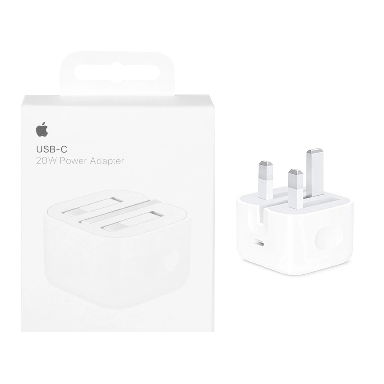 شارژر دیواری سه پین Apple مدل MHJF3B/A A2344 20W – سفید – kZN (گارانتی شش ماهه Kezen) — تصویر ۳
