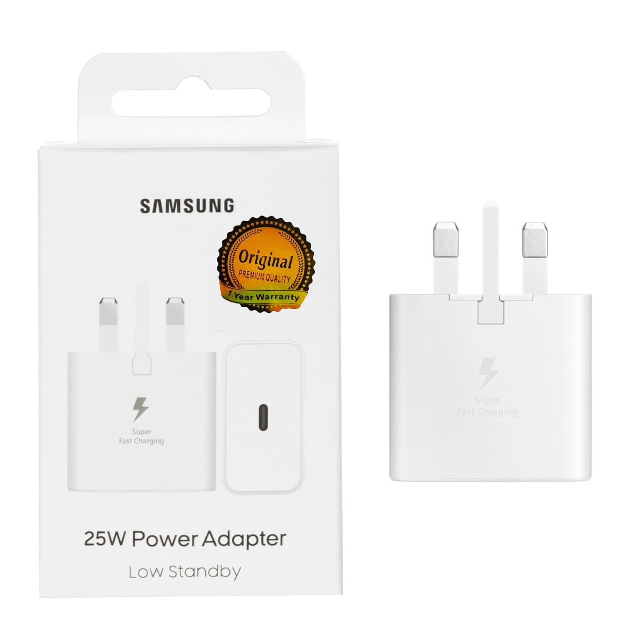 شارژر دیواری PD و فست تک پورت Samsung مدل EP-T2510 25W – سفید – kZN (گارانتی 12 ماهه Kezen) — تصویر ۲