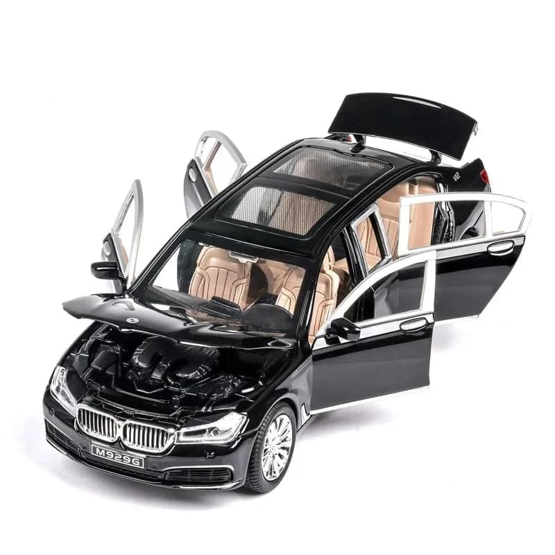 ماشین فلزی ماکت طرح اصلی بی ام دبلیو لیموزین bmw760LI — تصویر ۲