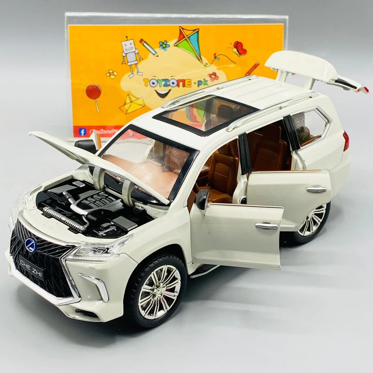 ماشین فلزی ماکت اصلی لکسوس lexus lx570 — تصویر ۶