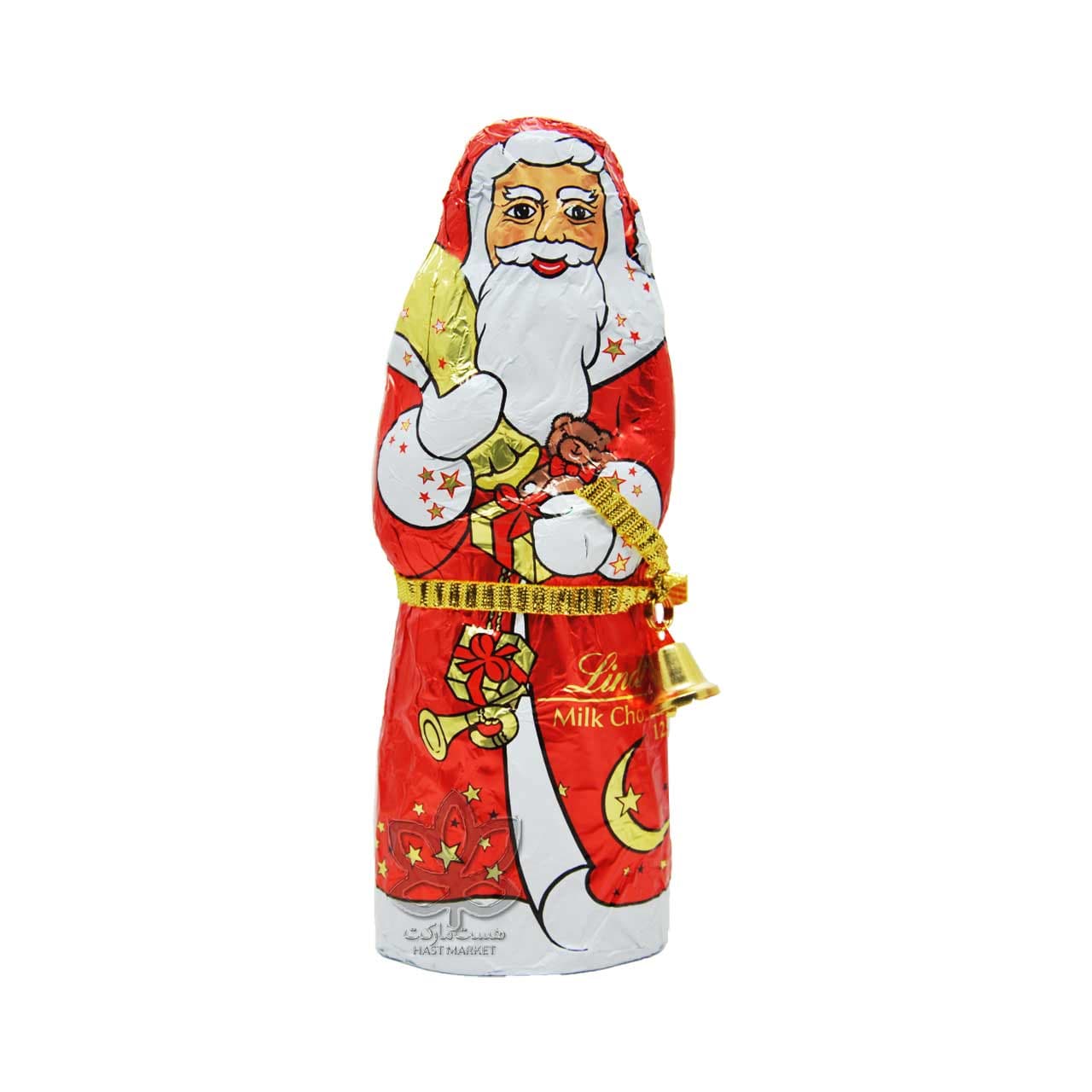شکلات شیری طرح بابانوئل 125 گرم کریسمس لینت – lindt