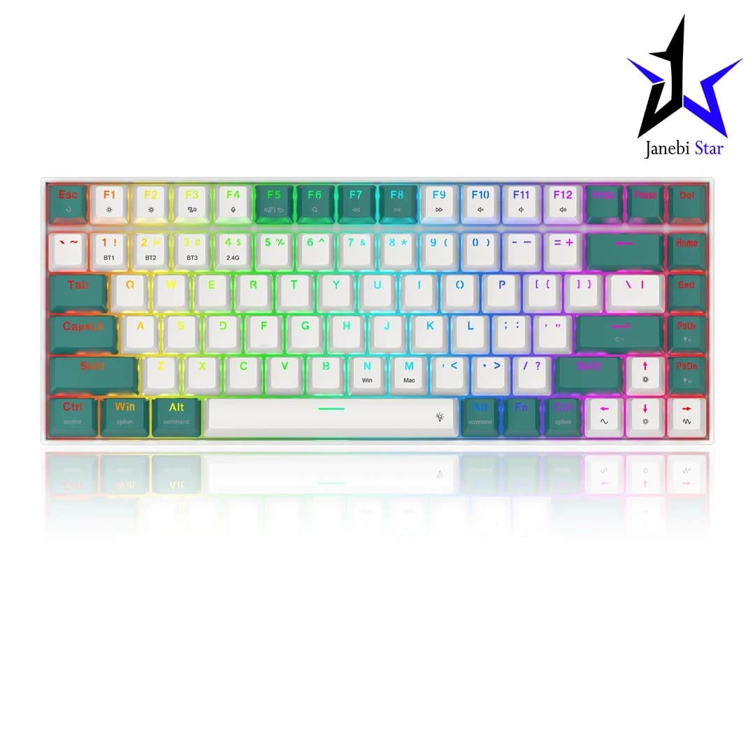 کیبورد بی سیم مکانیکال گیمینگ ردراگون مدل K678 WG Pro — تصویر ۱۲