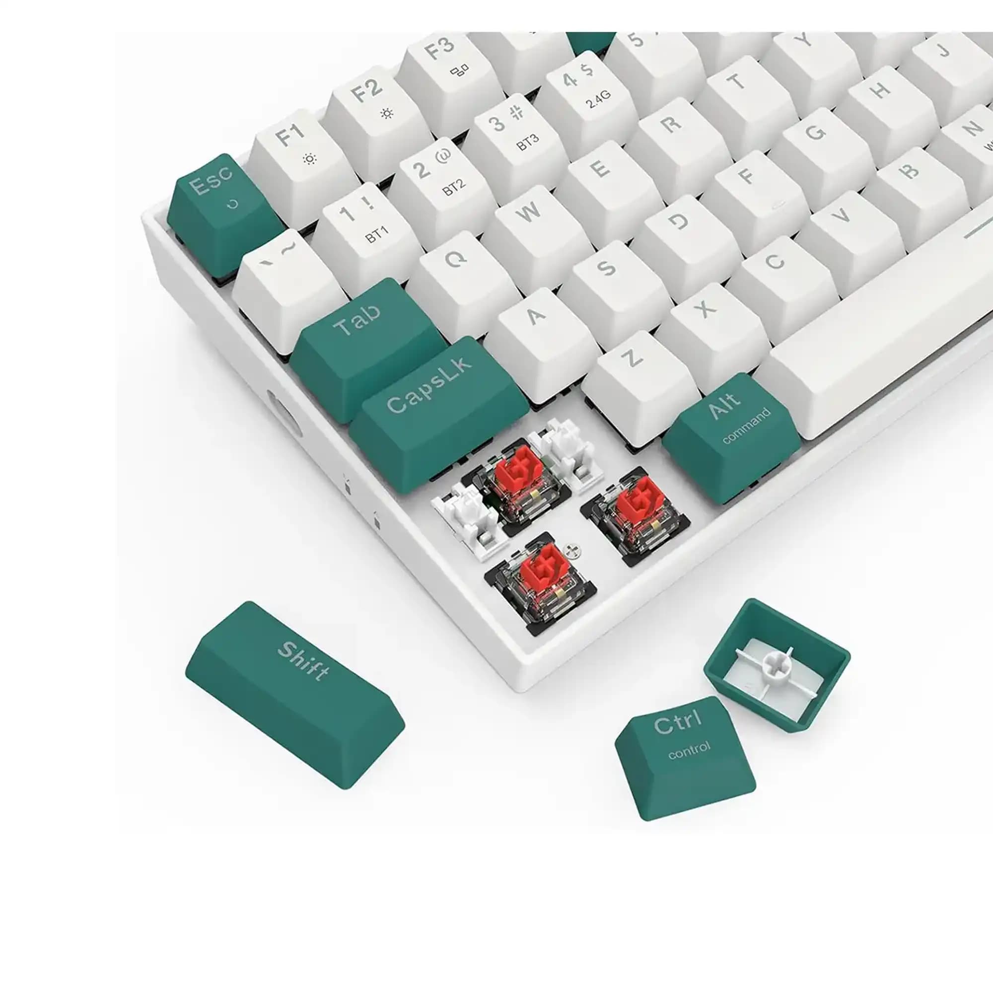 کیبورد بی سیم مکانیکال گیمینگ ردراگون مدل K678 WG Pro — تصویر ۷