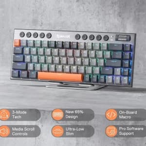 کیبورد بی سیم مکانیکال گیمینگ ردراگون مدل HORUS K609 GG Pro — تصویر ۶