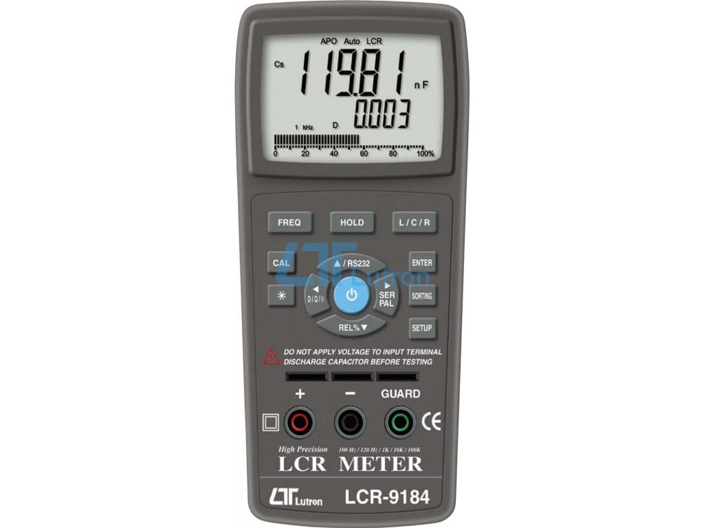 LCR متر لوترون مدل LCR-9184 — تصویر ۲