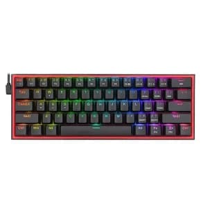 کیبورد مکانیکال گیمینگ ردراگون مدل K617 FIZZ RGB Black
