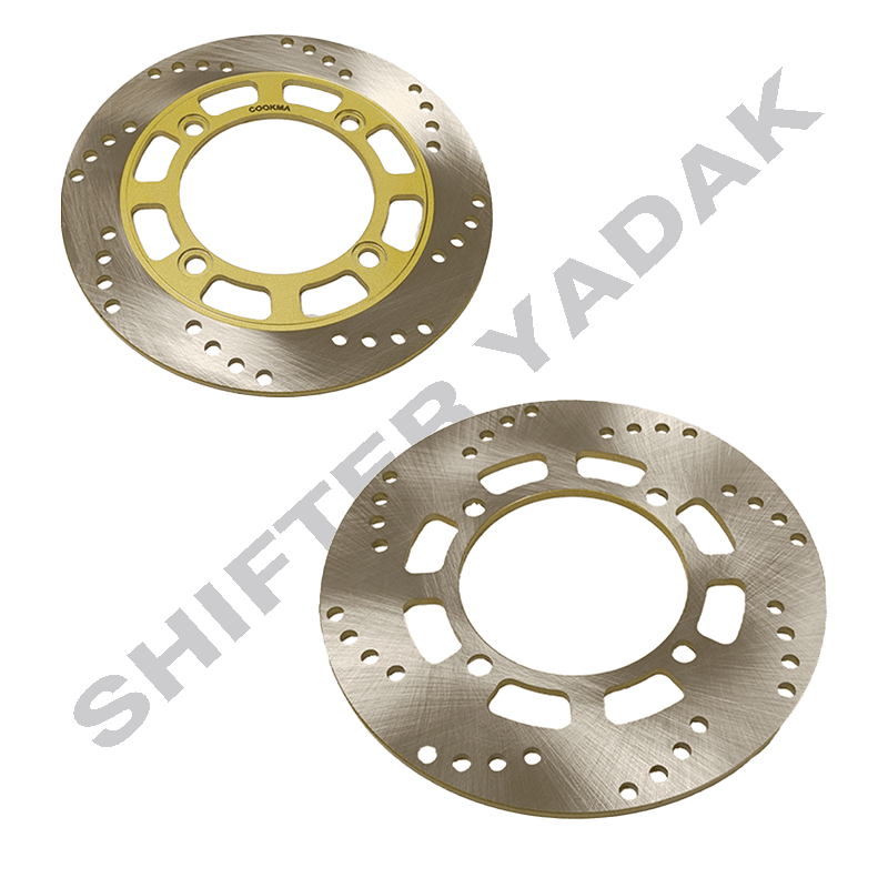دیسک ترمز عقب گلکسی GT130 با کد فنی (R-02-011) (کوکما) — تصویر ۲