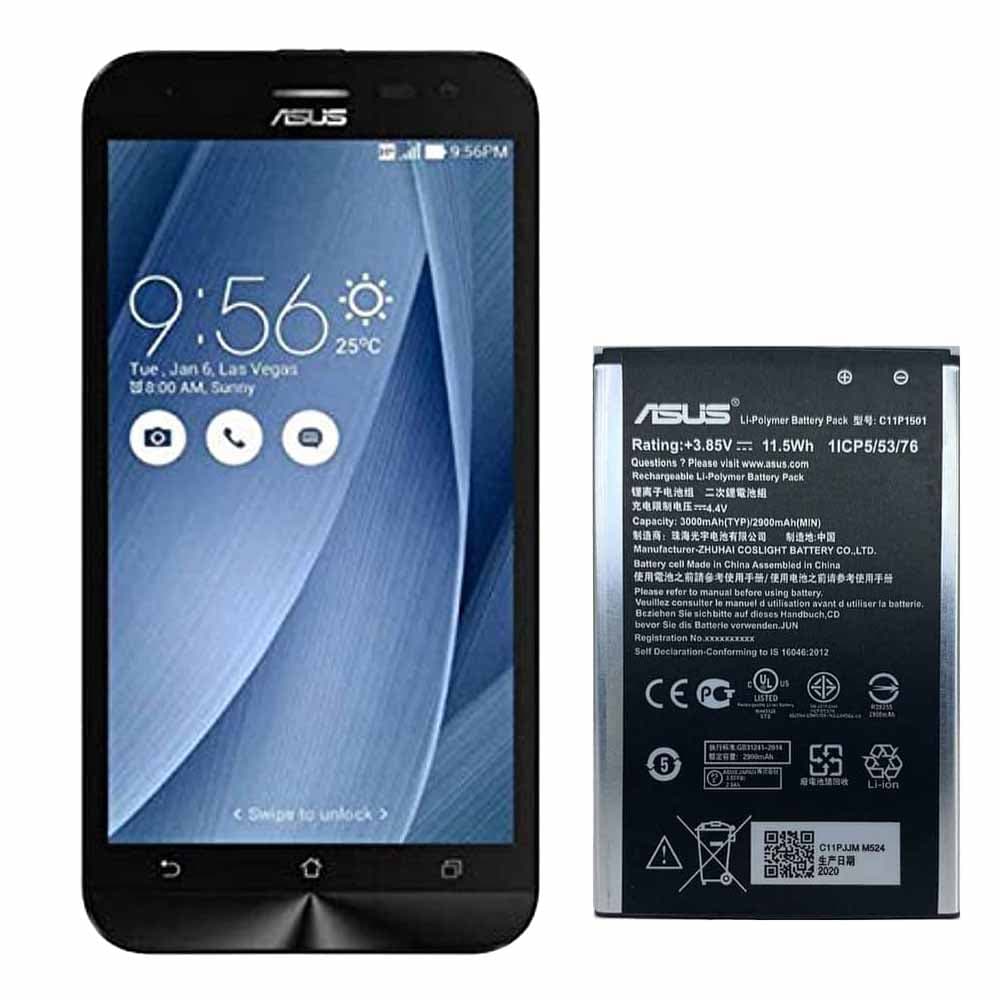 باتری اصلی گوشی زنفون 2 Laser ZE550KL ایسوس Asus Zenfone 2 Laser ZE550KL