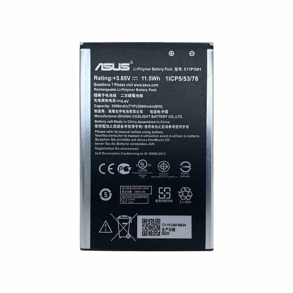 باتری اصلی گوشی زنفون 2 Laser ZE550KL ایسوس Asus Zenfone 2 Laser ZE550KL — تصویر ۲