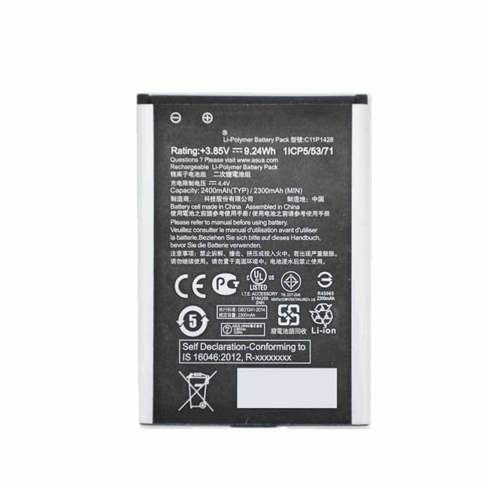 باتری اصلی گوشی زنفون 2 Laser ایسوس Asus Zenfone 2 Laser ZE500KL — تصویر ۲