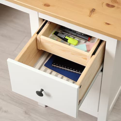 میز تحریر ایکیا مدل HEMNES — تصویر ۵
