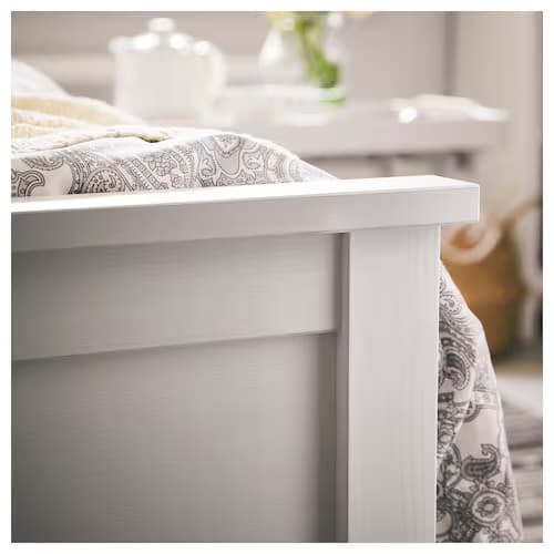 قاب تخت با 4 جعبه نگهداری ایکیا مدل HEMNES — تصویر ۸