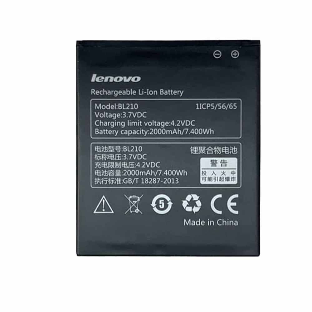 باتری اصلی گوشی A658T لنوو Lenovo A658T BL210 — تصویر ۲
