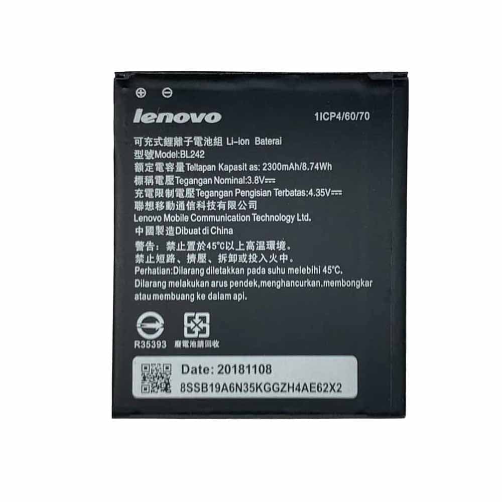 باتری اصلی گوشی A3690 لنوو Lenovo A3690 BL242 — تصویر ۳