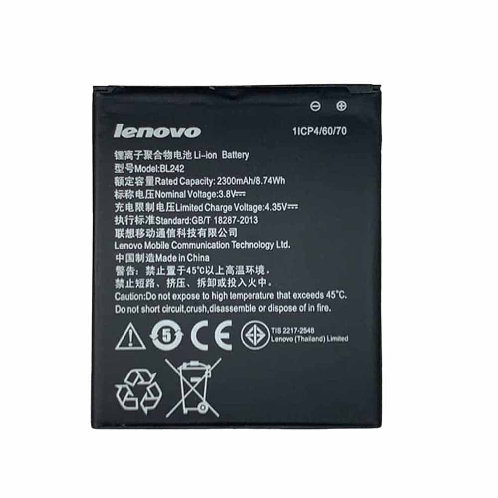 باتری اصلی گوشی A3690 لنوو Lenovo A3690 BL242 — تصویر ۲