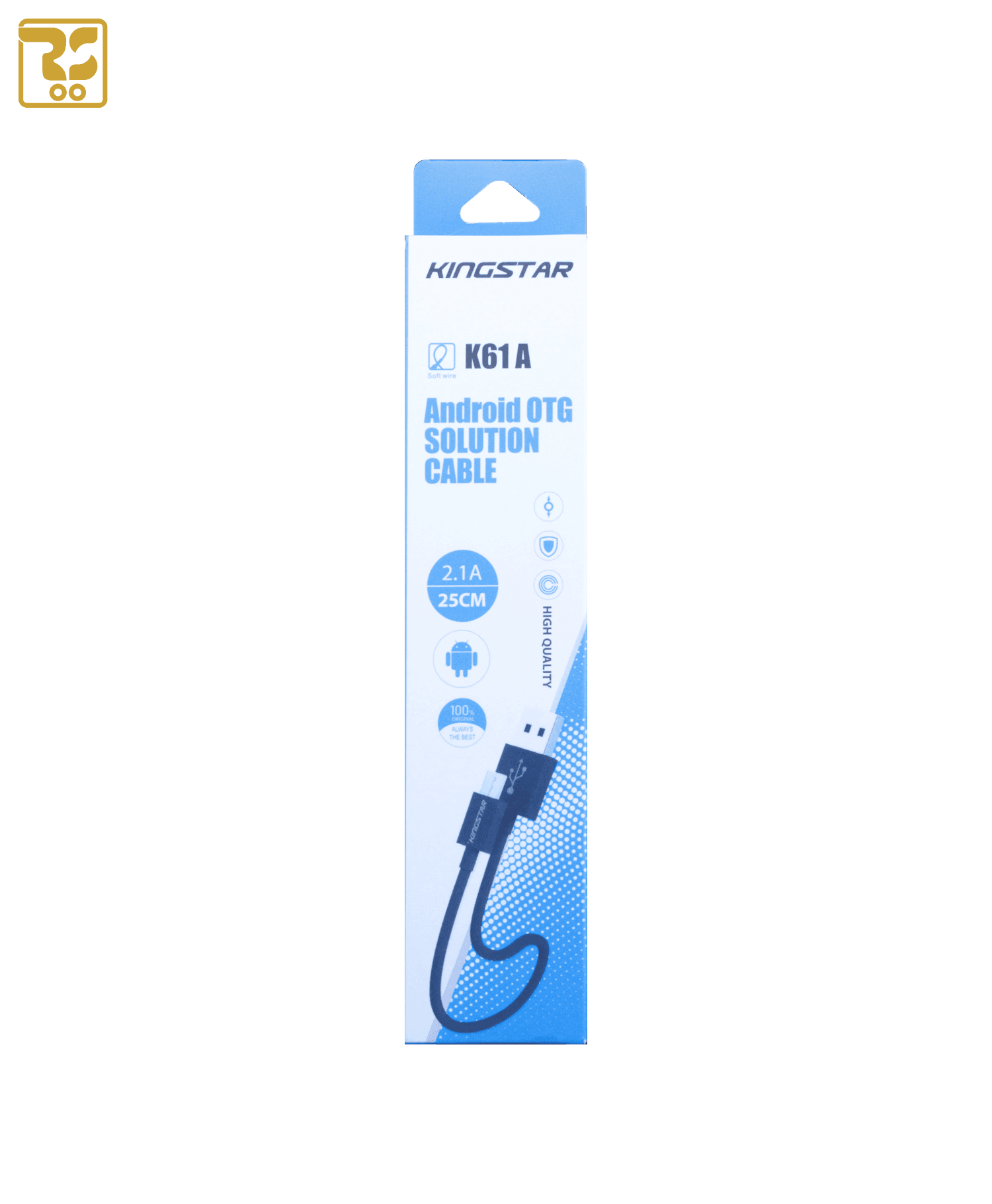 کابل تبدیل USB به Micro-B کینگ استار K61 A — تصویر ۲