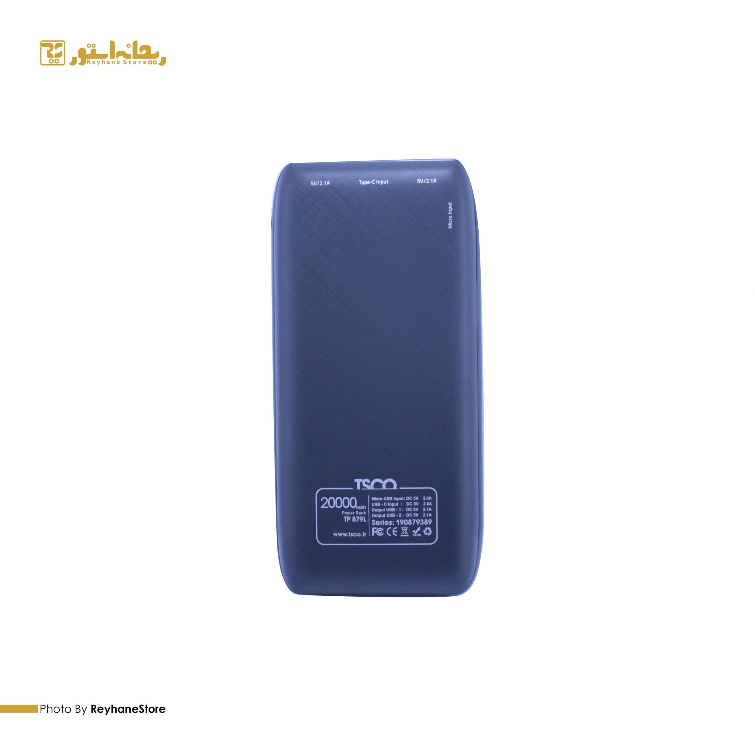 شارژر همراه تسکو TP 879L ظرفیت 20000 میلی آمپر — تصویر ۶