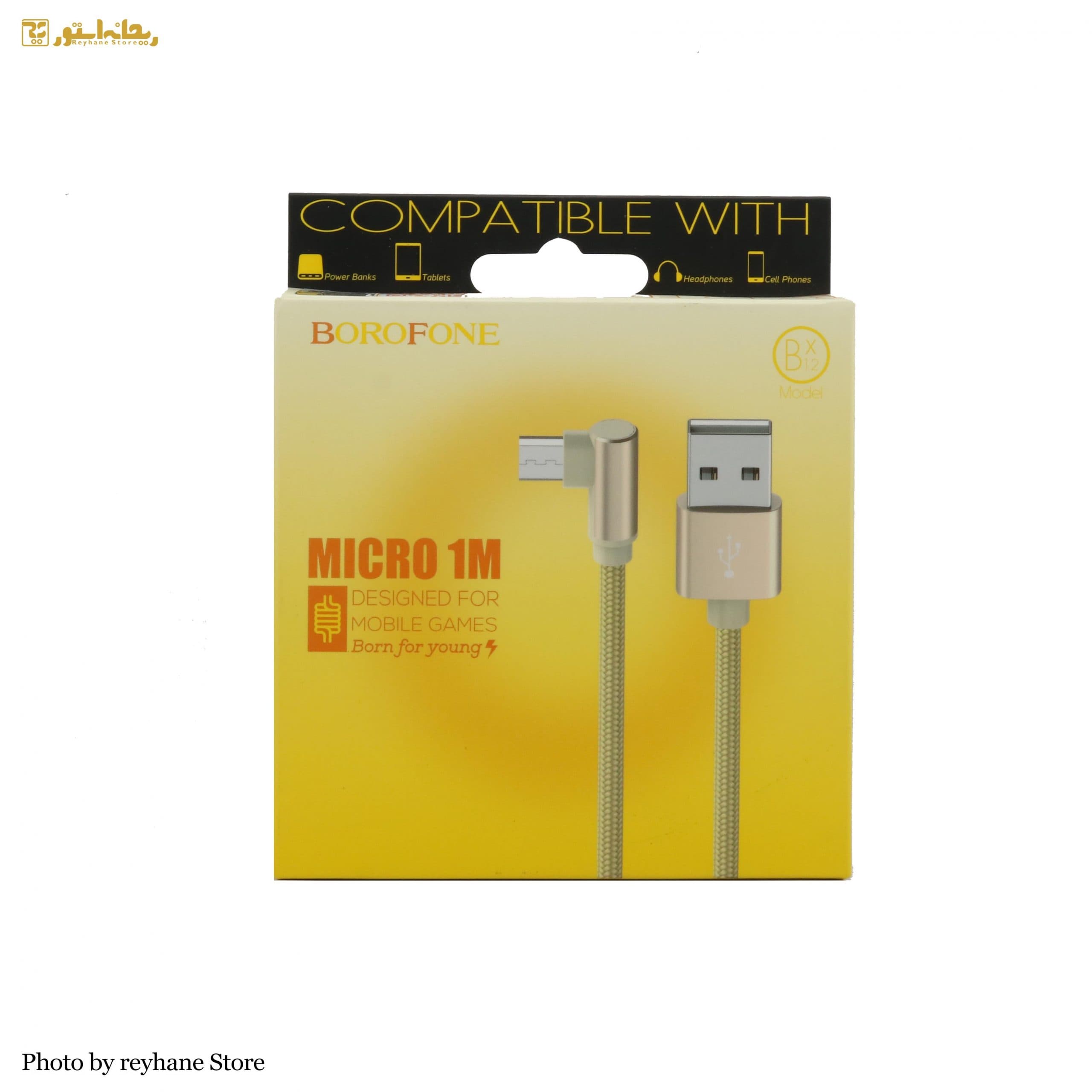 کابل تبدیل USB به Micro-B بروفون BX12 — تصویر ۳