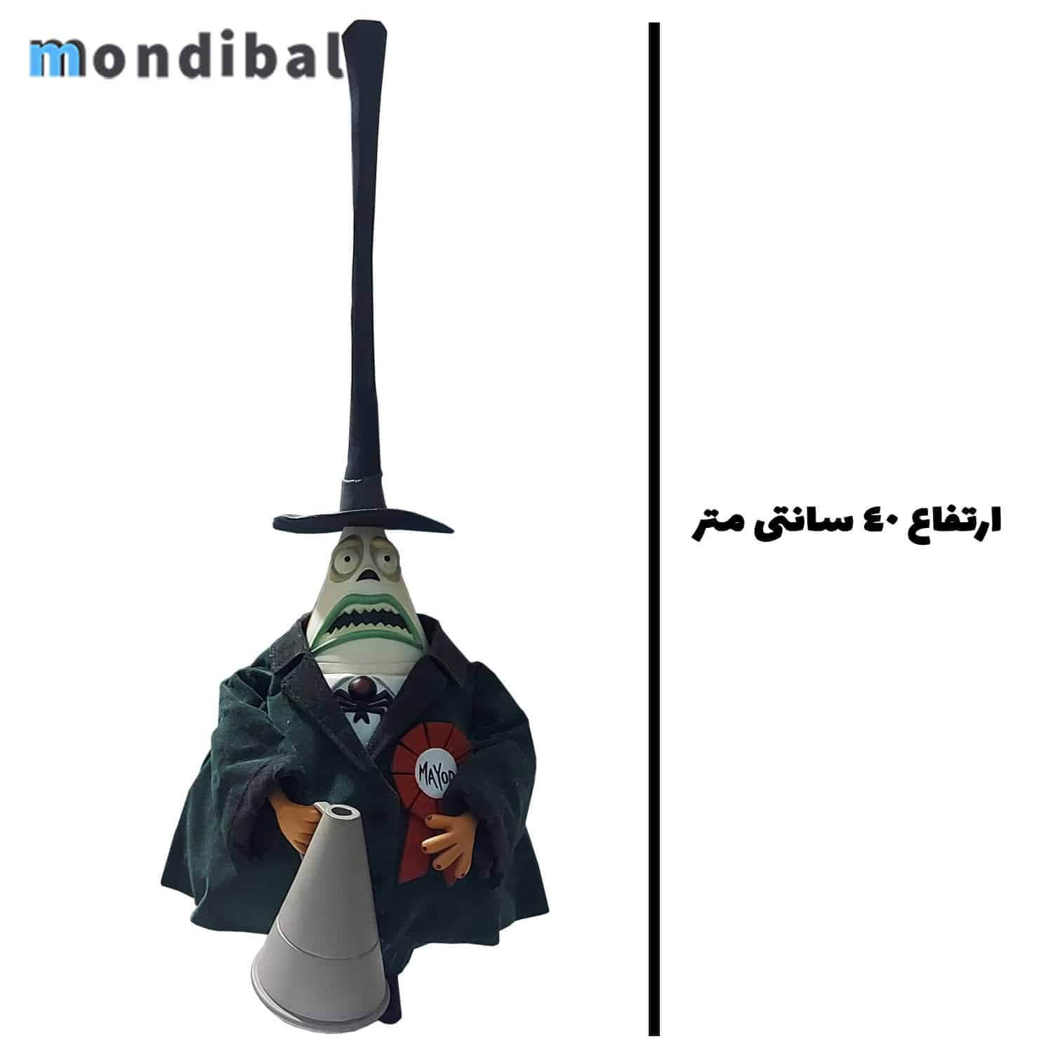 اکشن فیگور مدل مایور از سری کابوس قبل از کریسمس The Nightmare Before Christmas Mayor — تصویر ۲