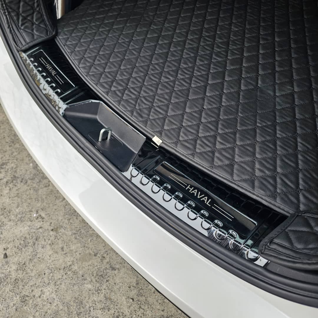 کاور فلزی وارداتی محافظ لبه داخلی صندوق عقب HAVAL H6 HEV