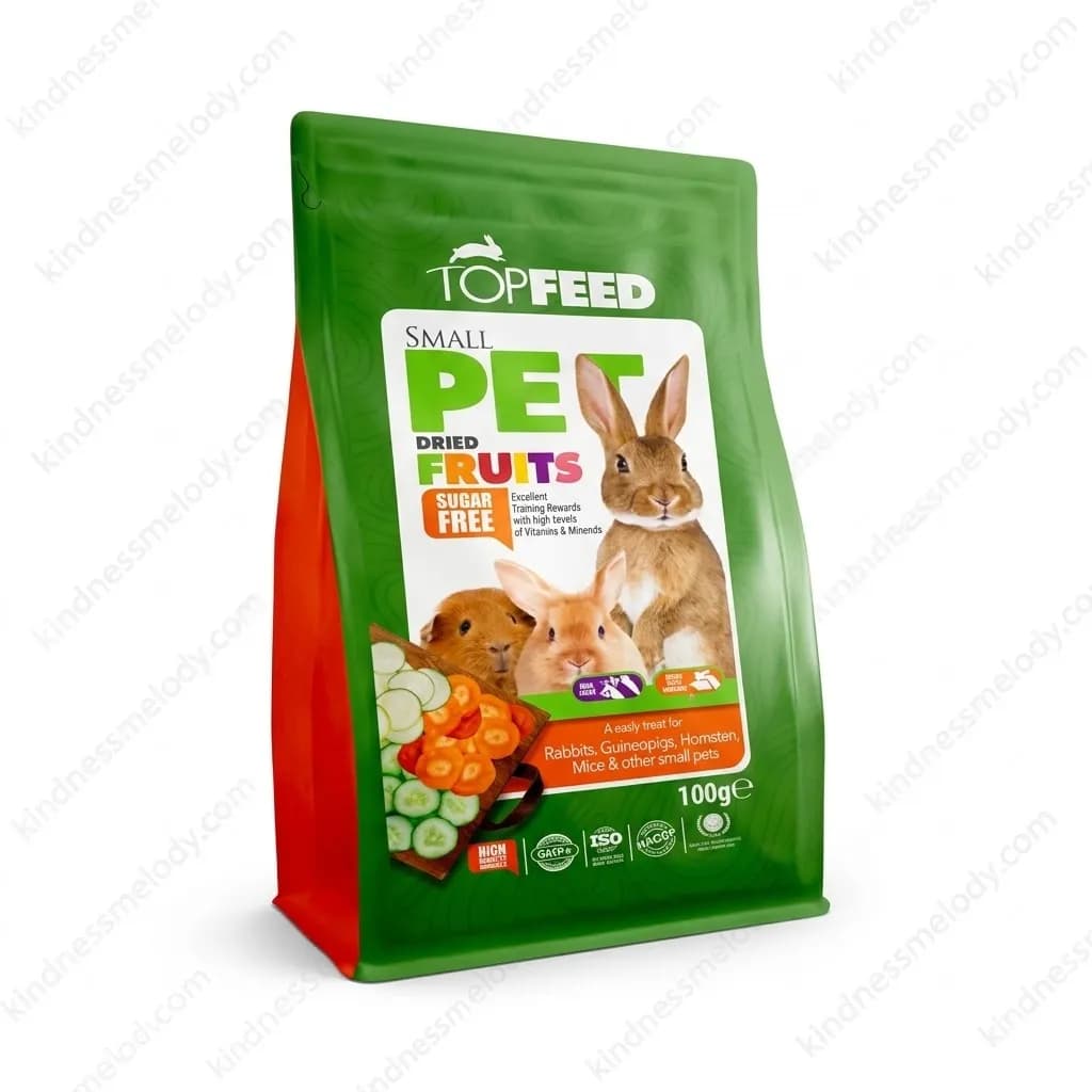 مخلوط میوه خشک جوندگان تاپ فید Top Feed Dried Fruit Mix for Rodents ۱۰۰ گرم