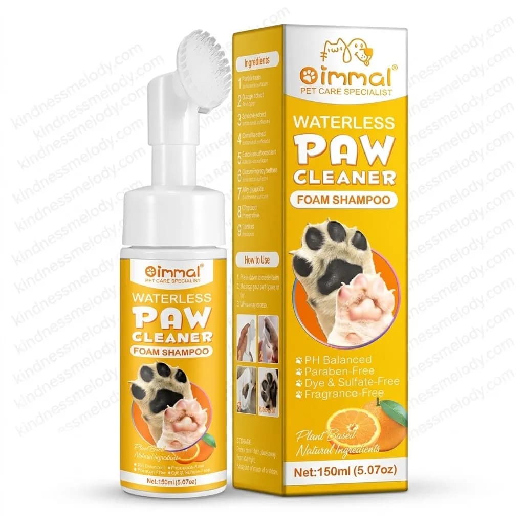 فوم پاک کننده پنجه سگ و گربه اویمال بدون نیاز به آبکشی Oxyfresh Deodorizing Waterless Pet Shampoo Foam 150 میل