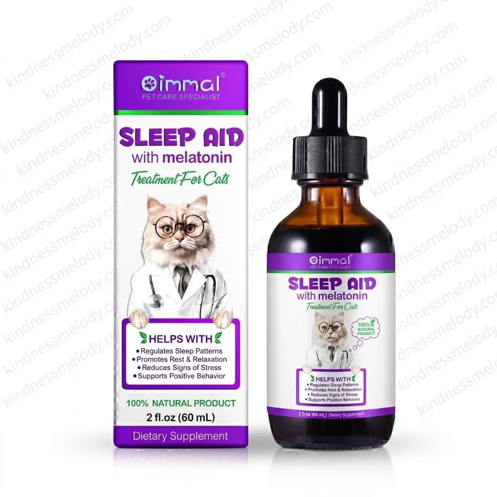 قطره کمک به خواب گربه اویمال OVIMAL Cat Sleep Aid Drops حجم 60 میلی لیتر