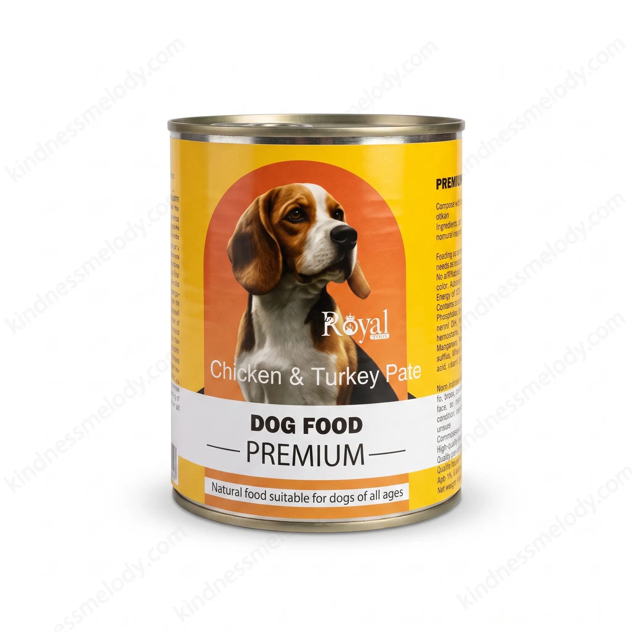 کنسرو سگ پته پریمیوم طعم مرغ و سبزیجات رویال کوکو Royal Canin Pate Chicken and Vegetables 800 گرمی