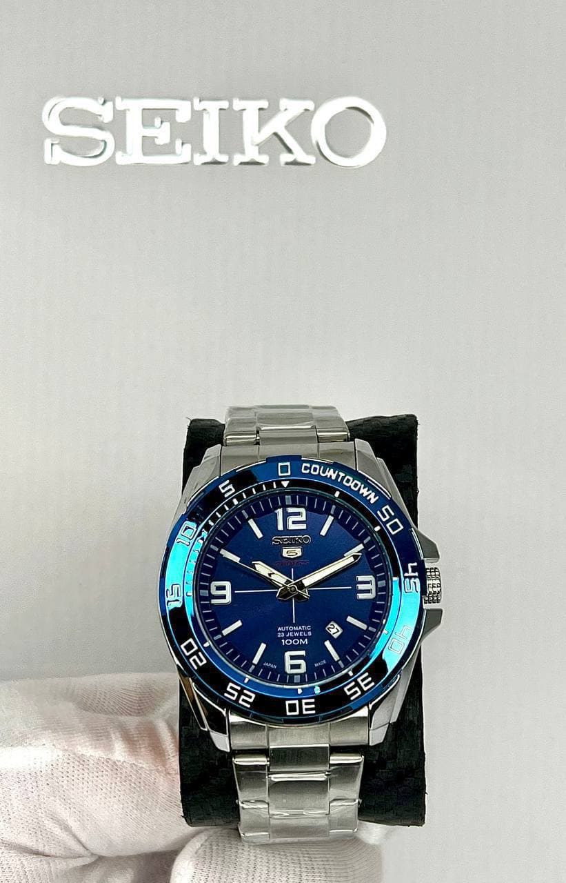 ساعت مردانه سیکو خلبانی بند فلزی رنگ ثابت کیفیت عالی دارای رنگبندی کد 1923030
