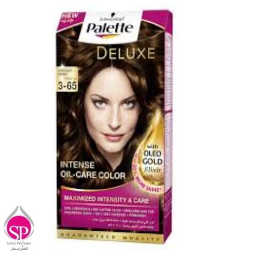 کیت رنگ مو پالت سری Deluxe شماره 65-3 قهوه ای شکلاتی