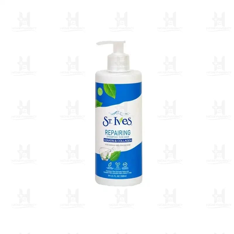 شامپو موی آسیب دیده استی آیوز مدل کلاژن حجم 500mL