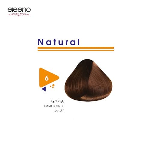 رنگ مو طبیعی بلوند تیره ویتامول شماره 6