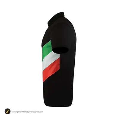 پولوشرت مربی تیم ملی کشتی ایران اعلا اصلی ALA | مشکی — تصویر ۳