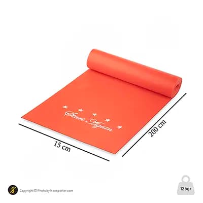 کش بدنسازی پیلاتس2 متری ELASTIC BAND | قرمز — تصویر ۵