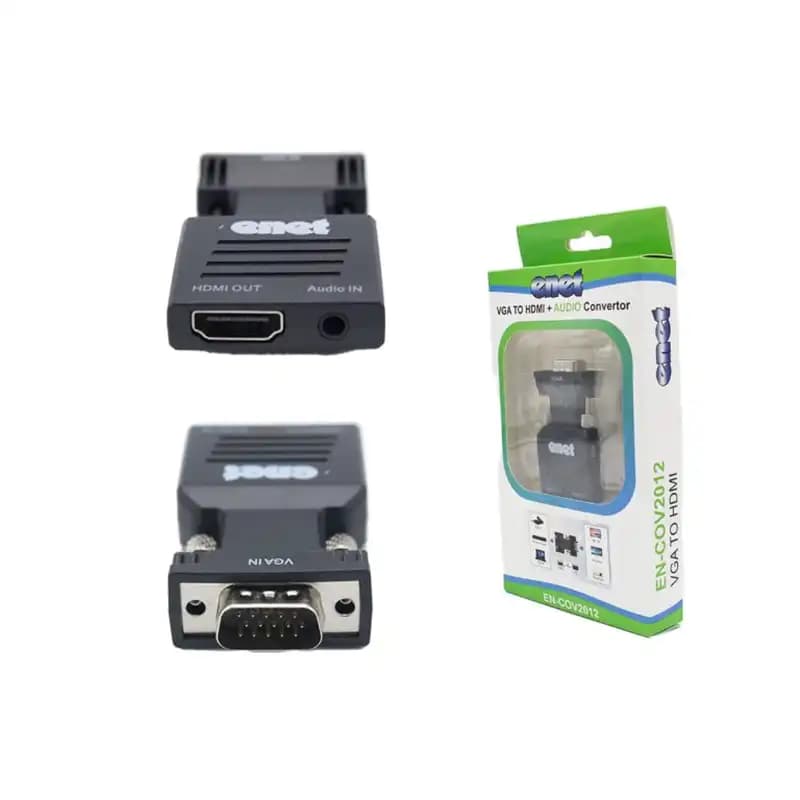 تبدیل VGA To HDMI مستقیم ای نت-EN-COV2012