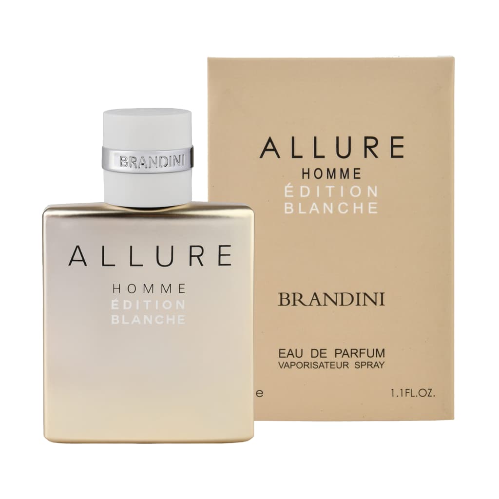 عطر جیبی مردانه برندینی مدل Allure Homme Edition Blanche حجم 33 میلی لیتر